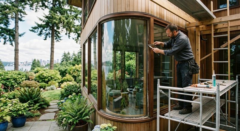 Arched Window Repair in Alpharetta, GA