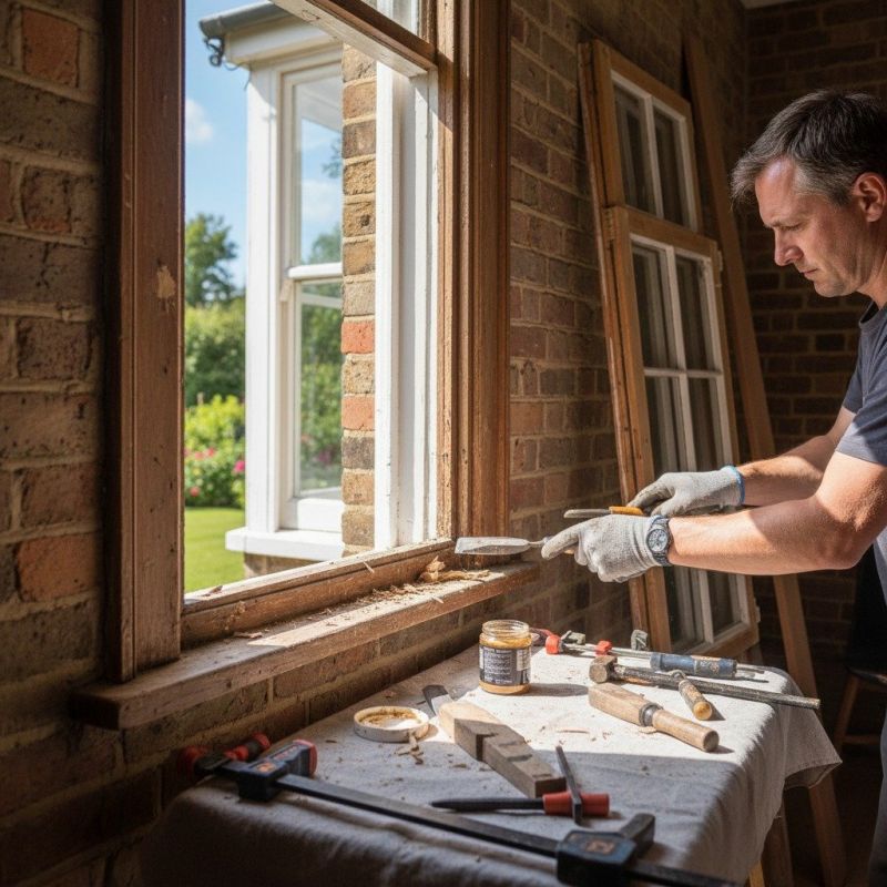 Wood Window Repair in Alpharetta, GA