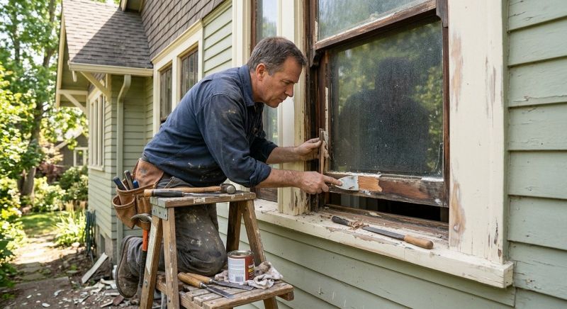 Wood Window Repair in Olathe, KS