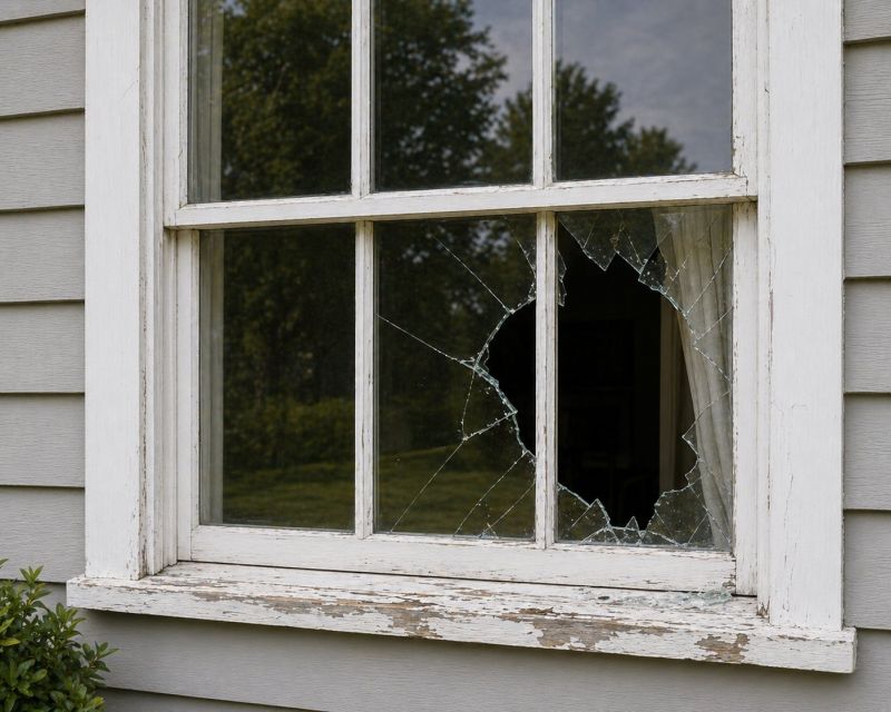 Cracked Window Repair in Olathe, KS