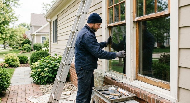 House Window Repair in Olathe, KS