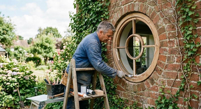 Round Window Repair in Kansas City, KS