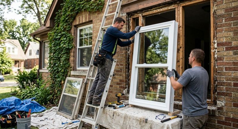 Window Frame Replacement in Alpharetta, GA