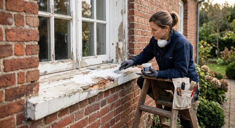 Window Sill Replacement in Overland Park, KS