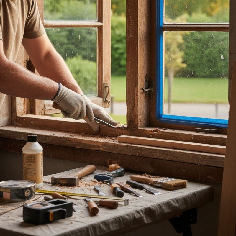 Wood Window Repair in Denver County, CO