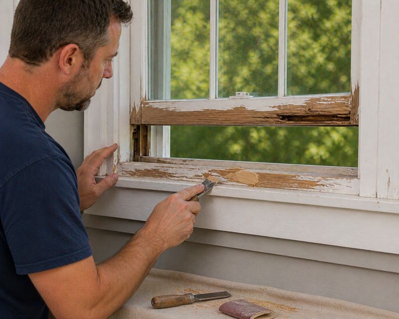 Wood Window Repair in Denver County, CO